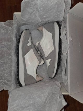 Sneakers Blauer Donna Tg. 38 Grigio/Bianco