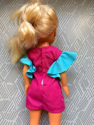 Muñeca Nancy con vestido de cebra