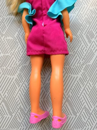 Muñeca Nancy con vestido de cebra