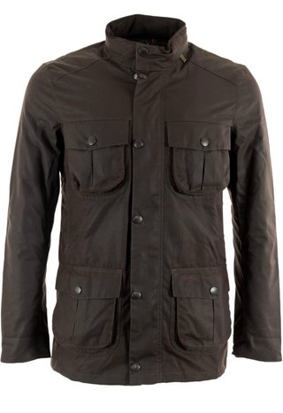 Giubbotto Barbour Corbridge Wax Marrone