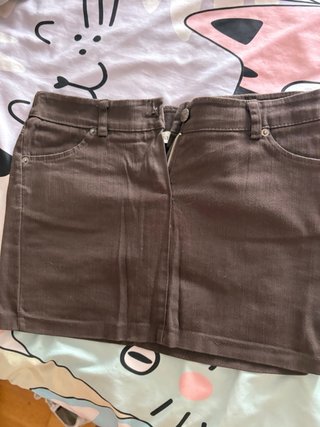 Falda marrón Shana Talla M