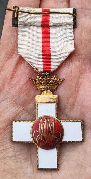 Medalla Cruz Mérito Militar Blanco