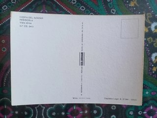 Postal Costa del Azahar Peñíscola
