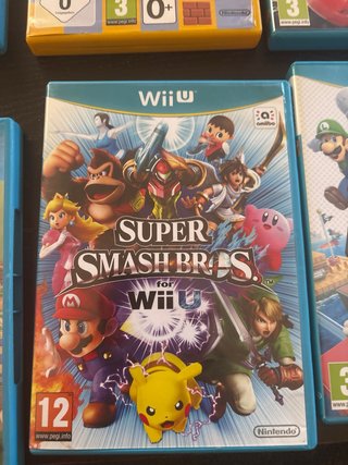Lote Juegos Wii U: Mario, Splatoon, Just Dance