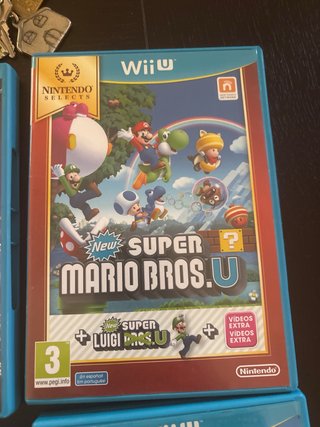 Lote Juegos Wii U: Mario, Splatoon, Just Dance