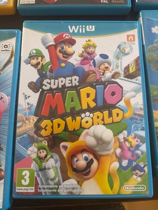 Lote Juegos Wii U: Mario, Splatoon, Just Dance