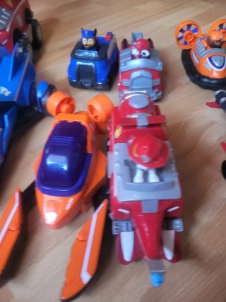 Lote Juguetes Paw Patrol y Superhéroes 12 jugetes
