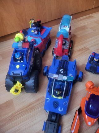 Lote Juguetes Paw Patrol y Superhéroes 12 jugetes