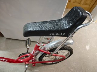 Bicicleta Motoretta G.A.C. Roja