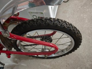 Bicicleta Motoretta G.A.C. Roja