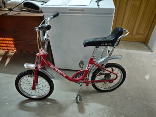 Bicicleta Motoretta G.A.C. Roja