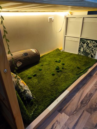 Cama alta Kura Ikea