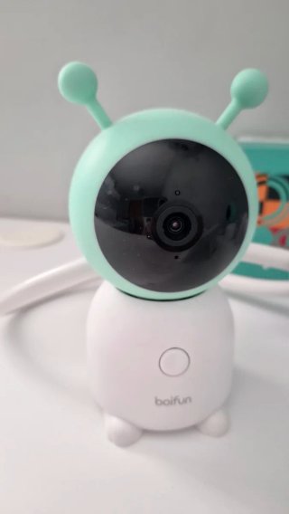 Vigila Bebés 2K con 2 Cámaras y Soporte