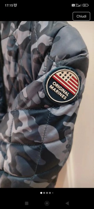Piumino Original Marines camouflage