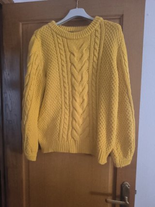 Jersey señora amarillo talla única