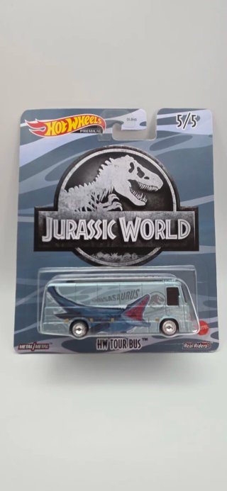 Hot Wheels Jurassic World HW Tour Bus Premium