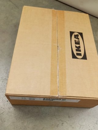IKEA RASKOG(35x45x77)WHITE-Grande[2frenos]NewInBox