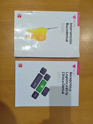 Libros de  1º grado superior higiene bucodental