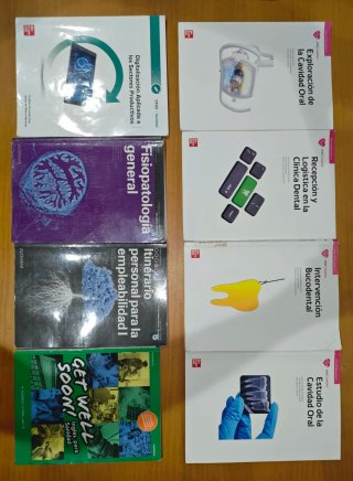 Libros de  1º grado superior higiene bucodental