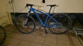 Bicicleta de montaña Massi azul