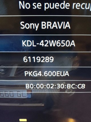 Televisor Sony Bravia 42 KDL-42W650A