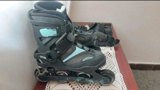 Patines Oxelo con protecciones talla 38