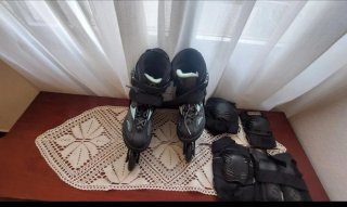Patines Oxelo con protecciones talla 38