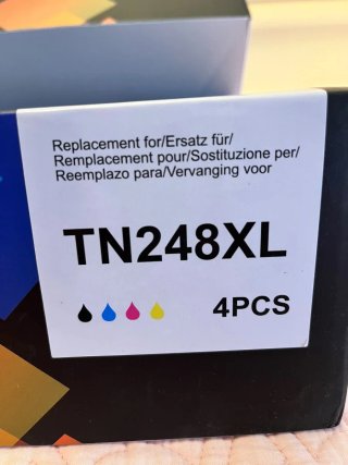 Pack 2 Cajas Toner TN248XL INKNI Compatible