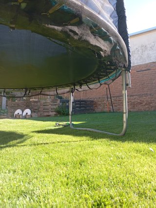 Cama elástica 3.60m con red de seguridad