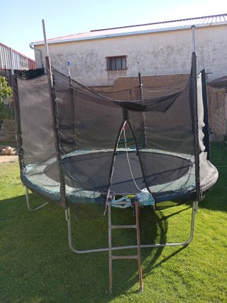 Cama elástica 3.60m con red de seguridad