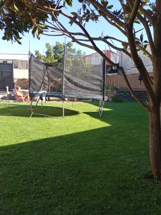 Cama elástica 3.60m con red de seguridad