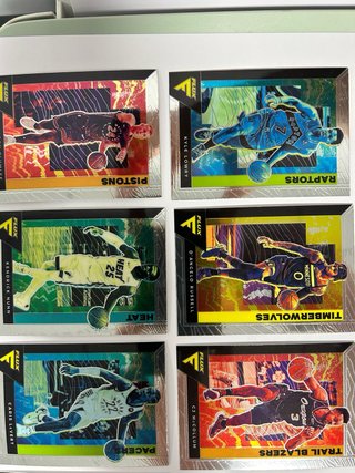 Lote 8 Cartas Panini NBA Flux