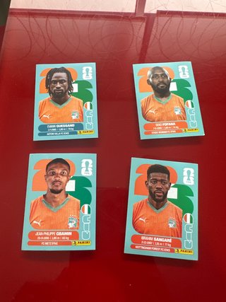 Cromos Panini Mundial 2026 Costa de Marfil
