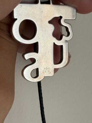 Colgante Tous Oso Plata