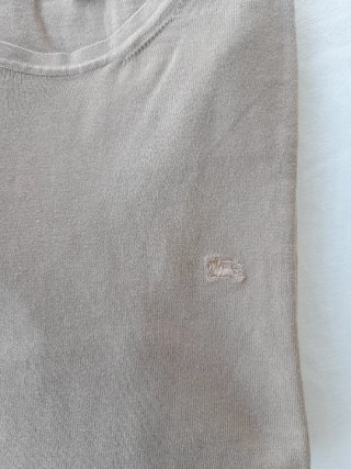 Jersey Burberry Hombre Manga Larga Beige
