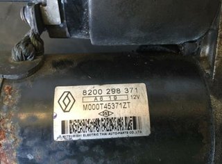 Motor arranque renault 8200298371 clio iii 55609