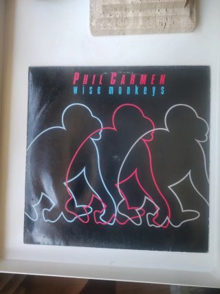Vinilo Phil Carmen - Wise Monkeys LP PDI 1986