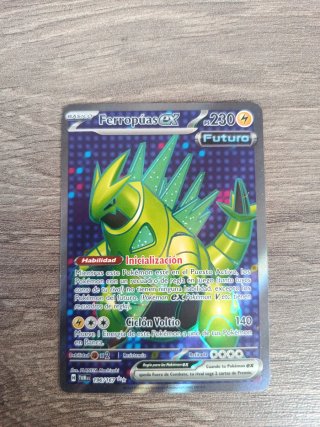 Cartas Pokémon Ferropúas EX y Banette