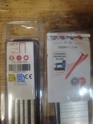 Alquiler compresor + pistola clavos y grapas