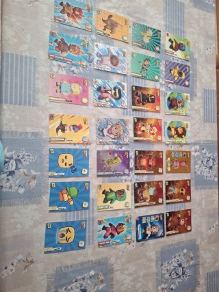 Colección de 28 cartas Stumble Guys