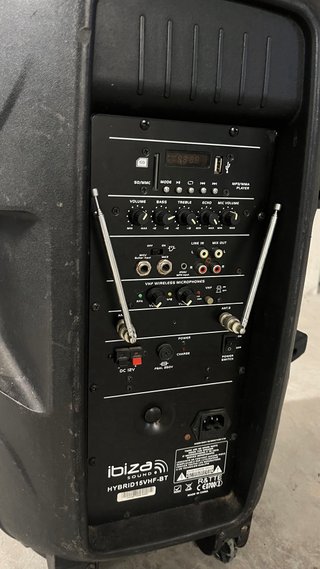 Altavoz Ibiza con Batería