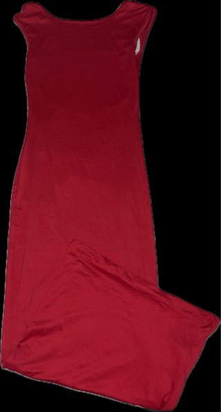 Vestido rojo espalda abierta