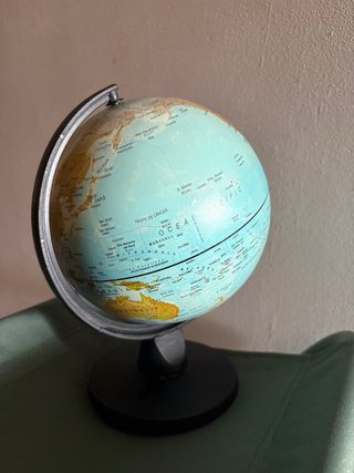Globo terráqueo educativo