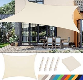 Toldo vela 5x5 m impermeable – NUEVO