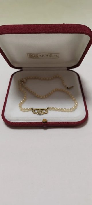 Collar Perlas Majorica Vintage