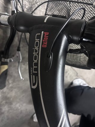 Bicicleta BH Emotion Oxford Negra