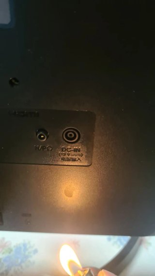 Pantalla LG Negra