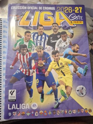 Colección Cromos Panini LIGA 2026-27
