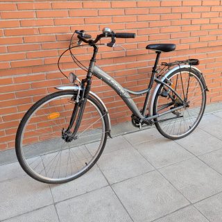 Bicicleta de paseo Urbana Gris
