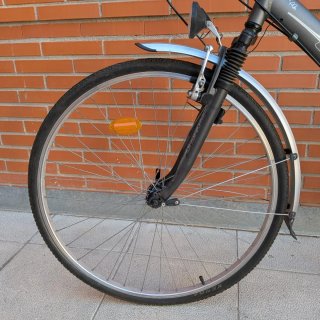 Bicicleta de paseo Urbana Gris